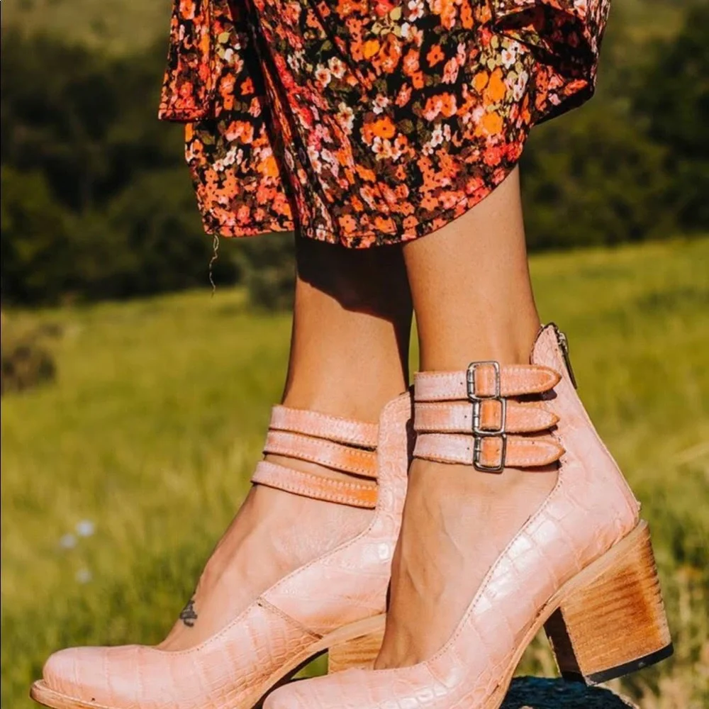 Freebird Randi Pink Croco